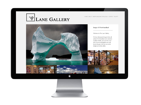 Lane Gallery Website